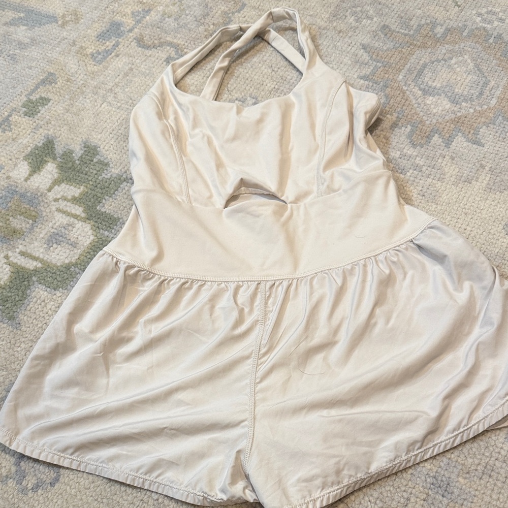 FP Movement by Free People Cream Women's Romper